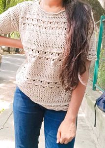 Handmade Crochet Knit Top