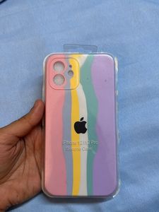 Silicon Iphone 12/ 12 Pro Cover Multicolor