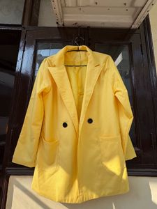 Yellow Blazer - Stylish & Chic