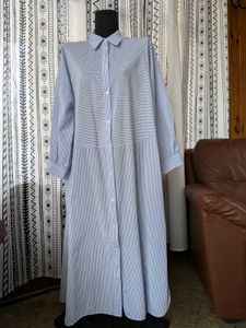 ZARA Striped Shirt Dress