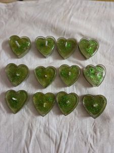 Heart Shaped Tealight Candles (Lavender Fragnance)