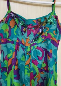 Boho Print Maxi Dress Never Used