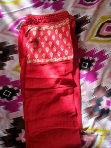Elegant Red Kurta