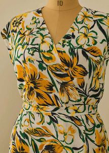 Floral Wrap Dress