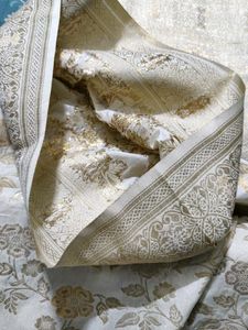 Party Wear Weaving Saree With Unstiched Blouse