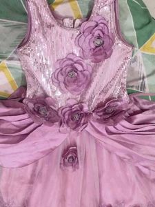 Sparkly Flower Girl Dress