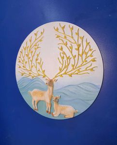 3D Deer Artwork  ✨️