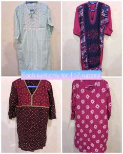Elegant Kurtis - Set of 4 Size 38