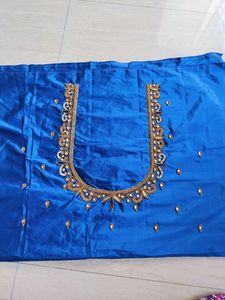 Unstitched Maggam Work Blouse