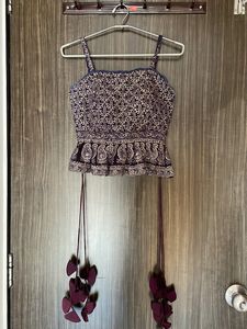 Peplum Style Indo Western Dress