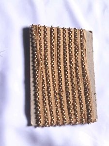 Golden Small Moti Lace