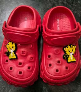 Red Tiger Clogs For Kids Infant