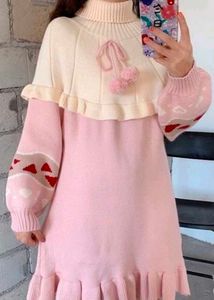 Kawaii Lolita Style Sweater Dress