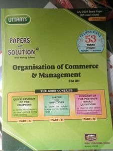 Uttam's Org. of Commerce & Management Std XII