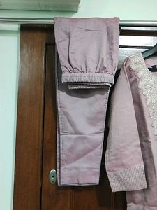 Lilac Embellished Salwar Kameez