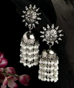 Beautiful Oxidised Earrings