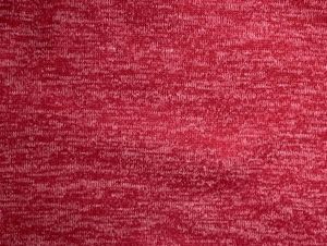 Red Marl-Effect Winter Top