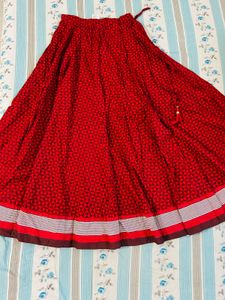 Ethnic Flared Skirt