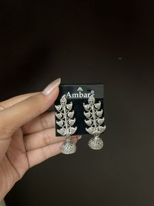 Oxidised Jhumkas.