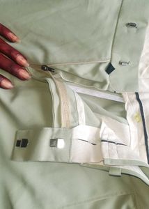 Casual Light Green Trouser