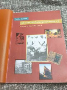 Class 10 Social Science History Textbook