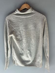 Gray Turtleneck Sweater
