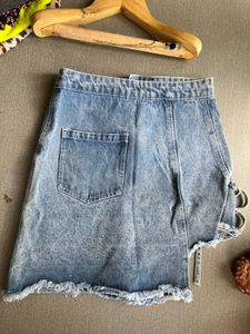 Denim Mini Skirt