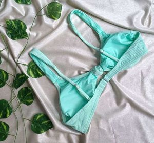 Mint Green Bikini Top