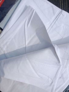 Branded white mens vest (pack of 10)