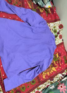 Tokyo Talkies Purple Casual Shirt For Women