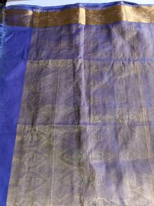Purple Embossed Saree (Women)