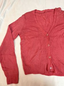 Pink Cardigan