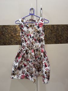 floral mini cute frock