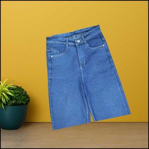women blue straight jeans size 26 (O-53)