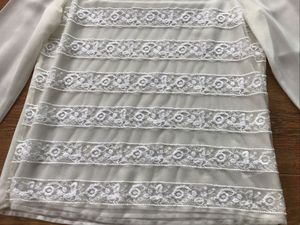 Next Ladies Cream, Long Sleeved Blouse