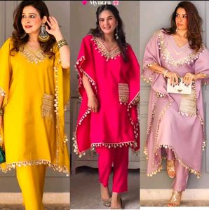 New Standard Beautiful Pakistani Kaftan Dress Full