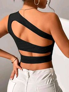 Chic One-Shoulder Crop Top