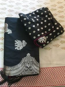 Stylish Black Saree