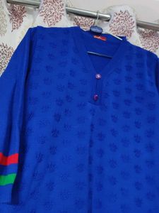 Elegant Blue Kurta