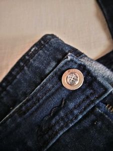 Embellished Pocket Dark Wash Jeans