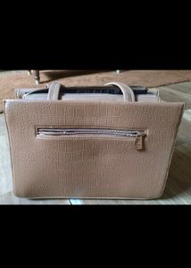 Spacious Handbag With Multiple Compartments