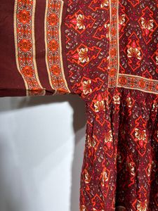 Women’s Maroon Dress