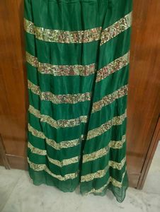 Crop Top With Skirt And Duppatta