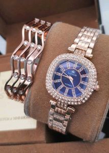 Premium New Lotus Women&#39;s Watch &amp; Bracelet