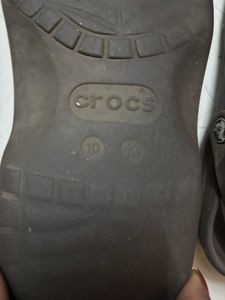 Brown Crocs Flip Flops