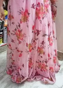 Pink Colour Skirt