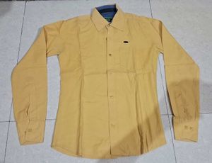 Yellow Casual Shirt