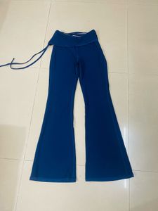 Savana Blue High Waist bootcut gym Leggings