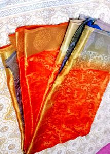 Colorful Indian  Silk Sarees
