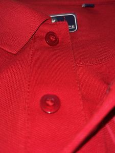 Original Louis Philippe Stylish Red Polo Shirt